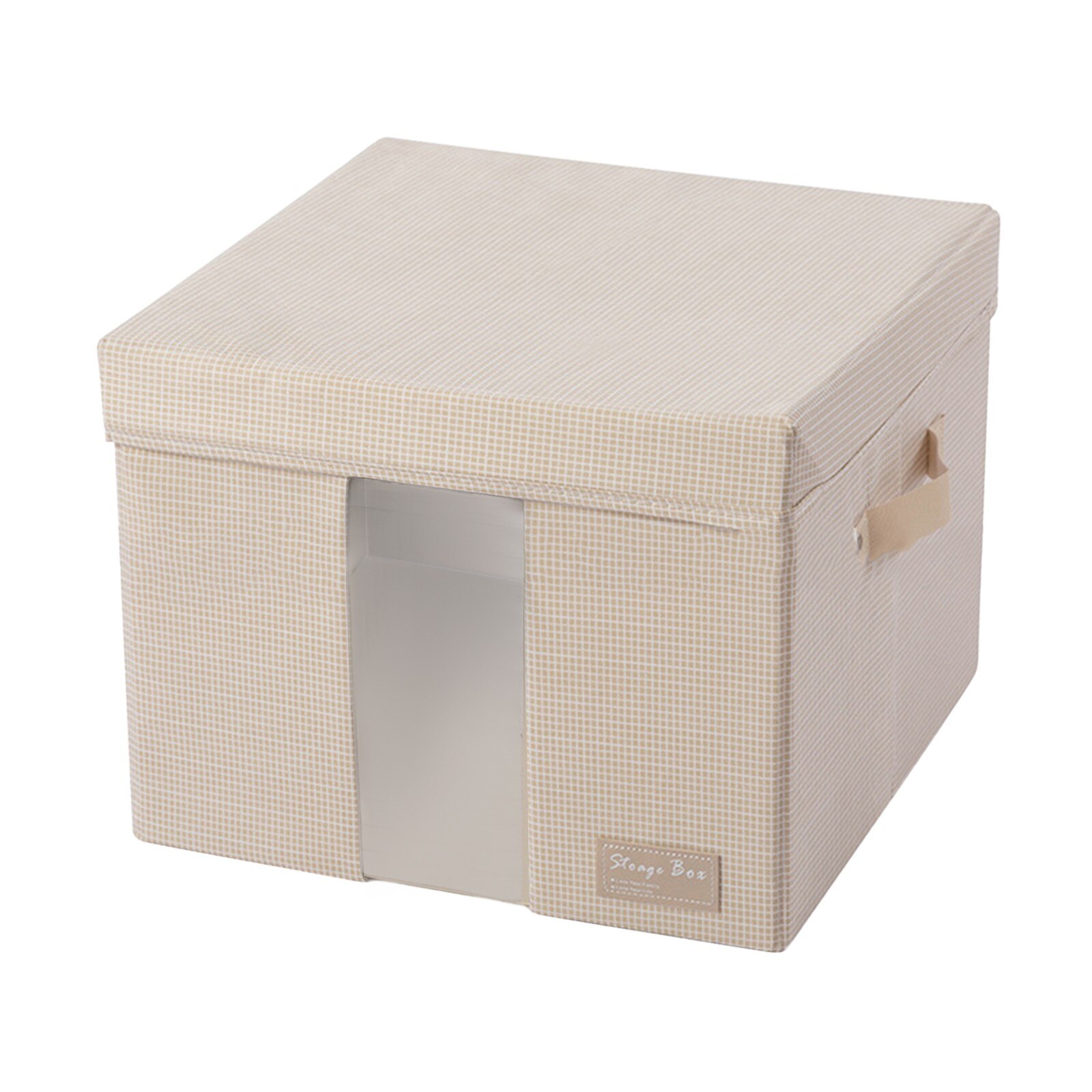 F# Foldable Storage Box Large-capacity Rectangular Organization Linen Fabric Boxes For Storage Clothes Organizador Zippe Box