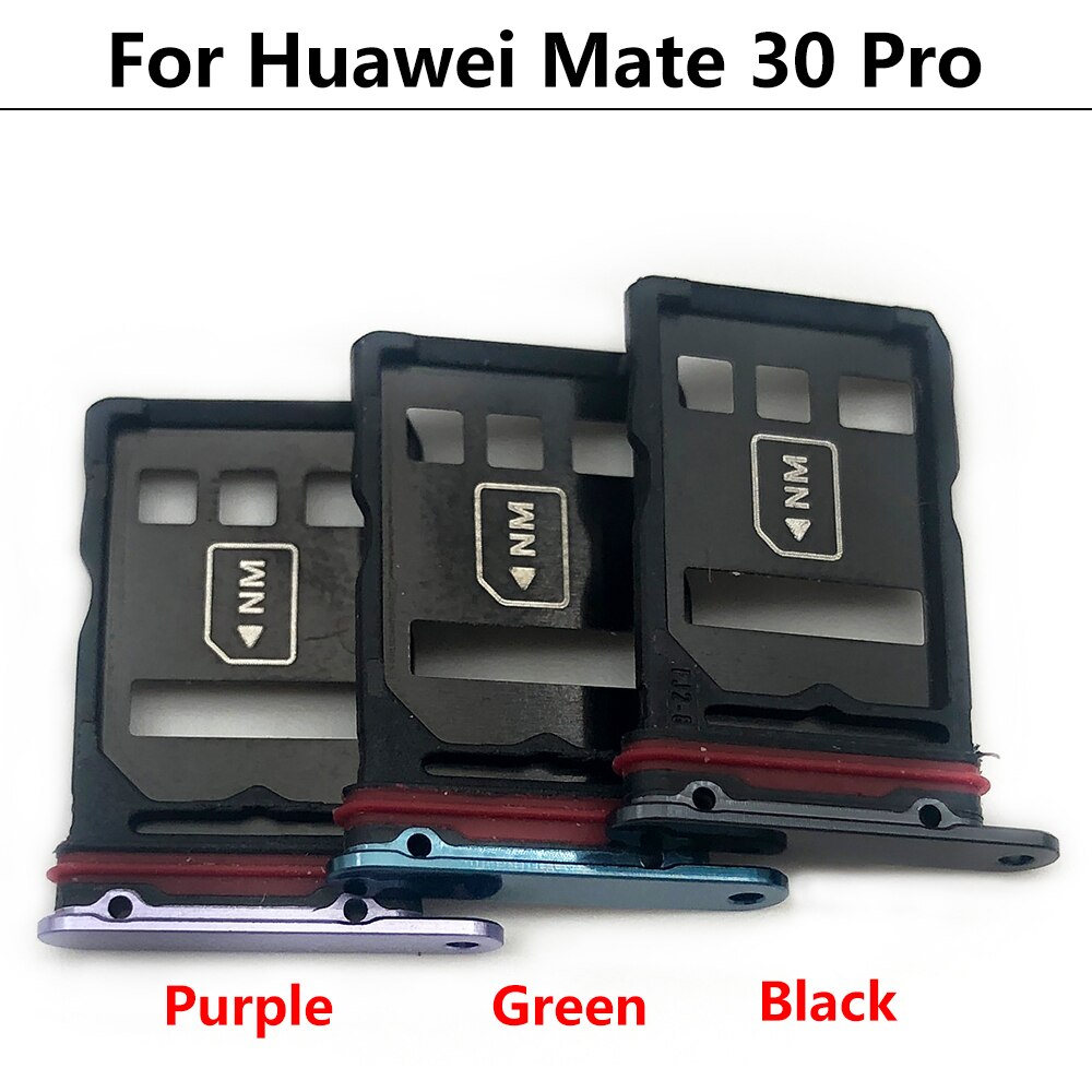 Voor Huawei P Smart Sim Card Slot Sd-kaart Lade Houder Adapter Voor Huawei Y7 Y6 Pro Sd kaart Lade Houder Atacado