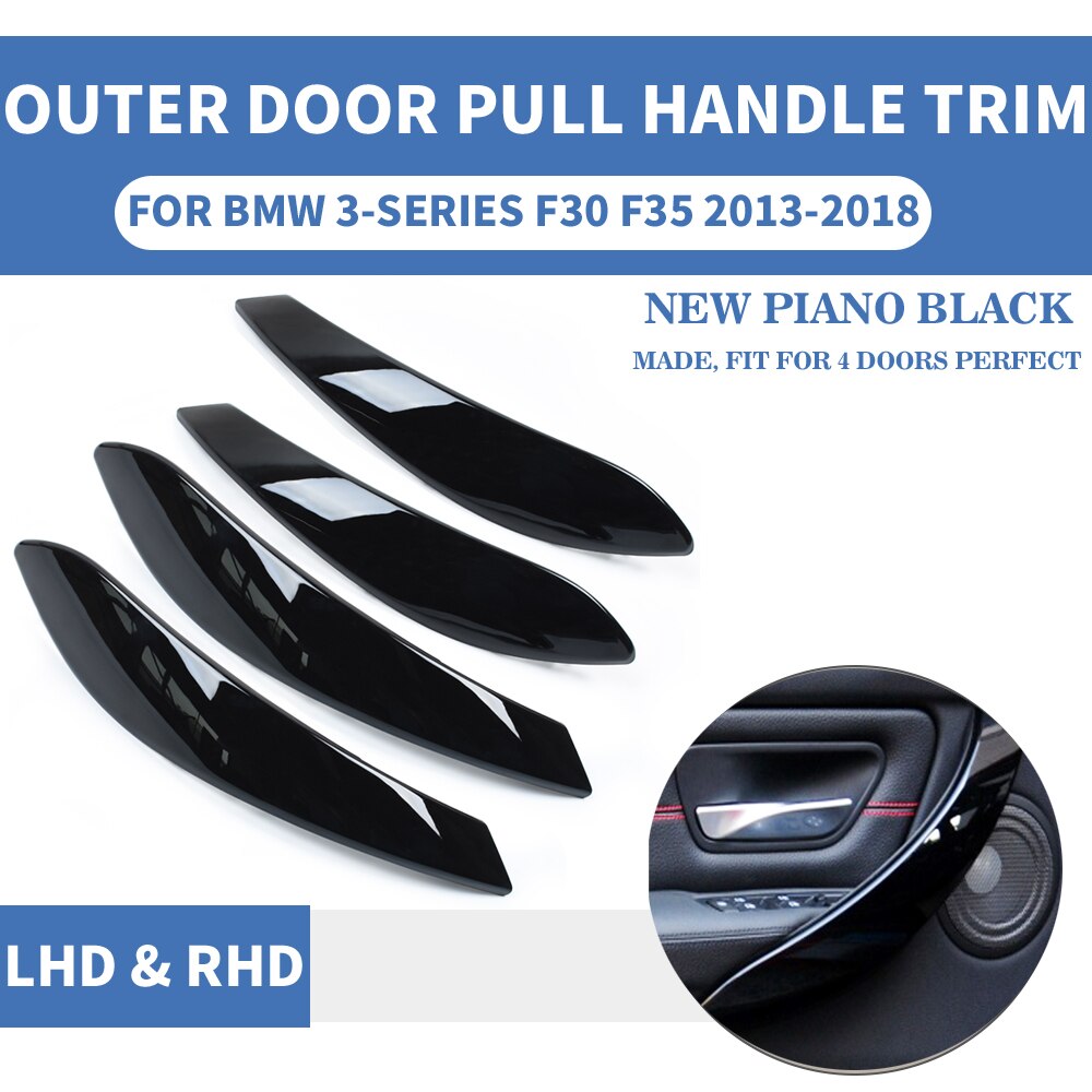 2Pcs Left Right Windshield Outer Pillar Molding Car Accessories