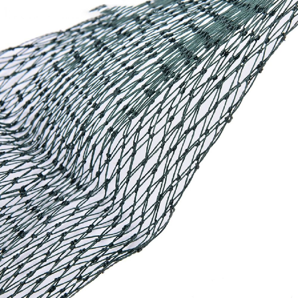 4-strand Wire Fishing Net No-deformed Strong Load-bearing Capacity Folding Fish Bag Bundle Buckle Fishing Mesh