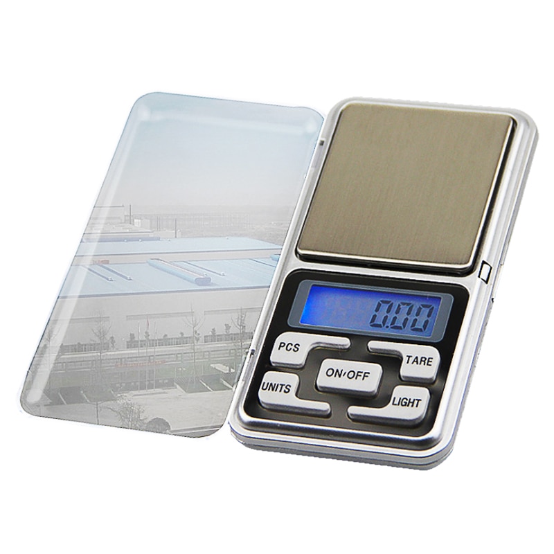 Electronic Digital Pocket Scale Jewelry Scale with LCD Precision Backlight Display Weighing Scale Backlight Scales for Kitchen
