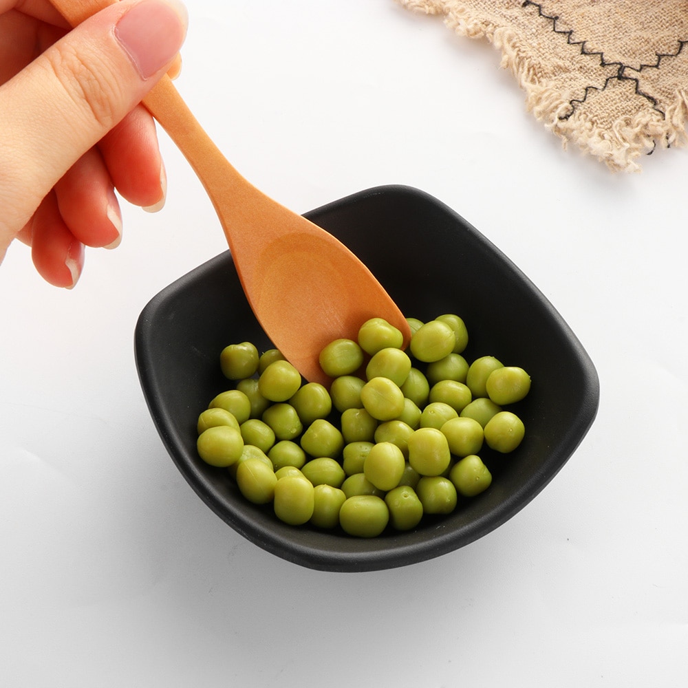 1 stk tre barneskjeer stort langt skaft tre rissuppe dessertskje kaffe 2 te blande kokeredskaper kjøkkenutstyr