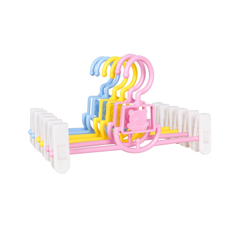 Plastic hangers children trousers rack baby clothe... – Grandado