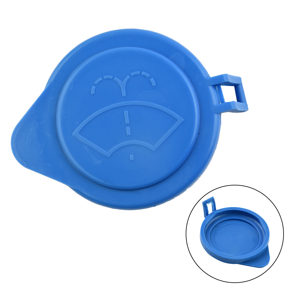 Windshield Washer Fluid Reservoir Cap 61667264145 Fluid Reservoir Cover Replacement parts Exterior Blue Washer Cap