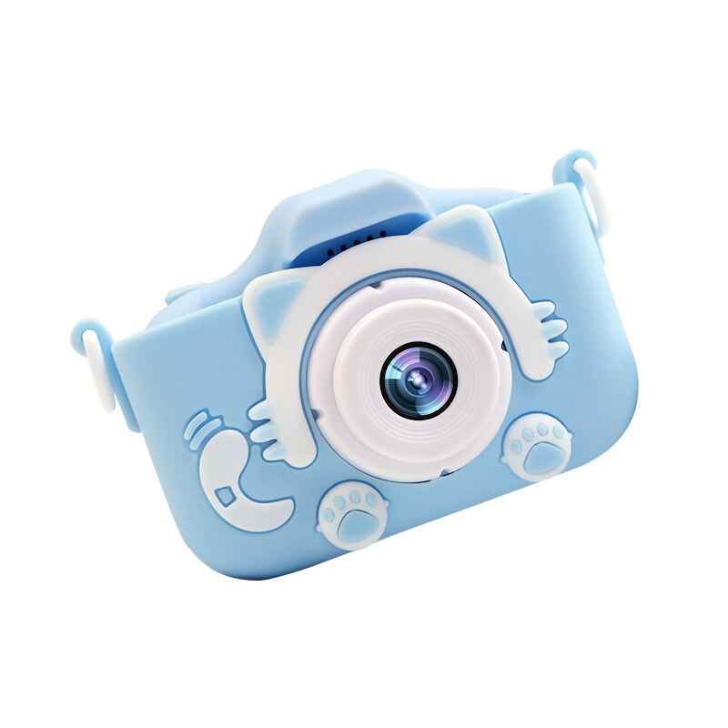 Enfants Mini caméra enfants jouets éducatifs pour enfants bébé d'anniversaire appareil photo numérique 1080P Projection caméra vidéo-B