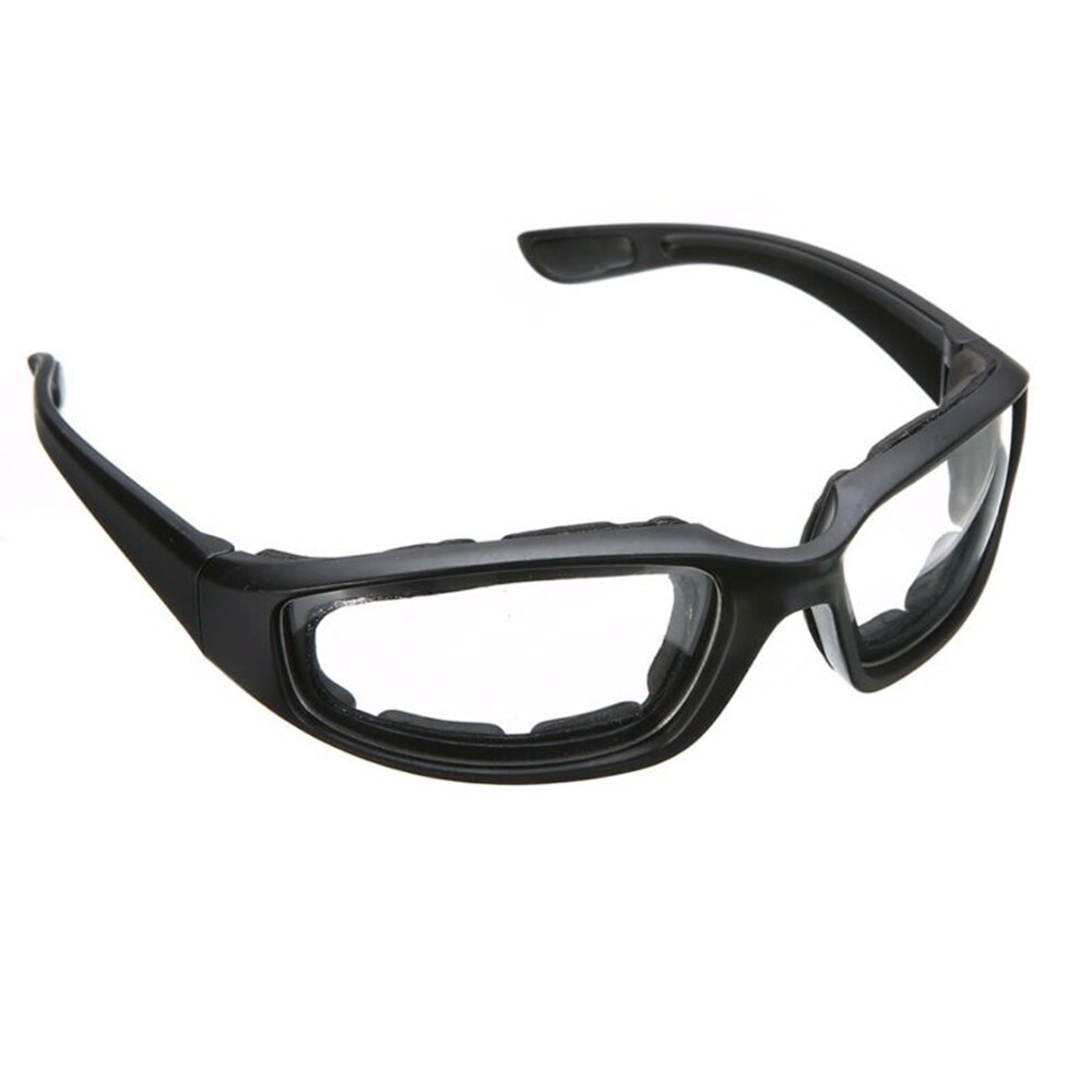 Larmes sans oignon lunettes lunettes tranchage protecteur des yeux construit en éponge noir oignon lunettes pour la maison outils de bricolage pièces