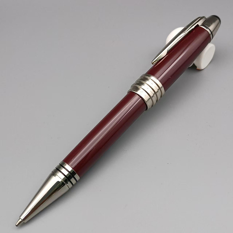John Kennedy Rollerball Ballpoint pen Dark Blue Fountain Pen Writing Stationery with JFK: Chocolate / Multi-Colored