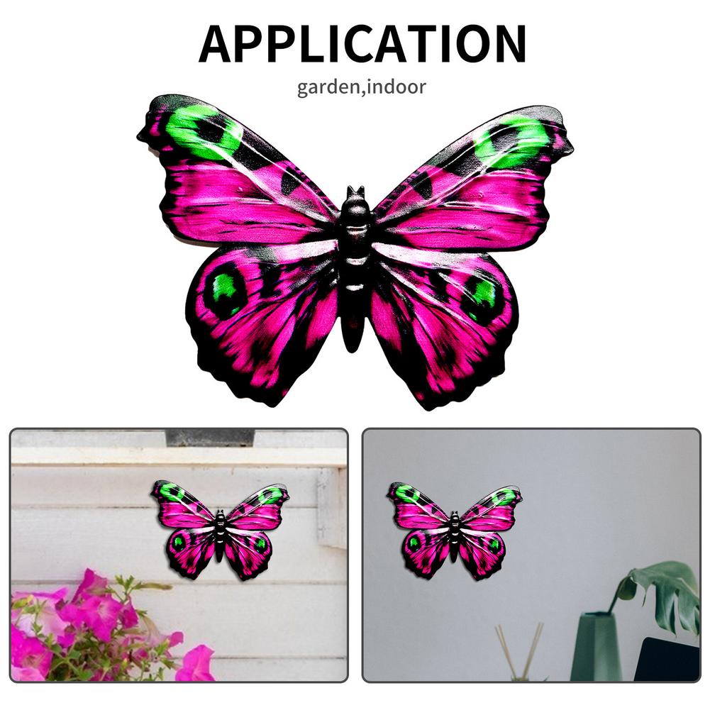 3D Metal Butterfly Decor Inspirational Wall Decor Sculpture