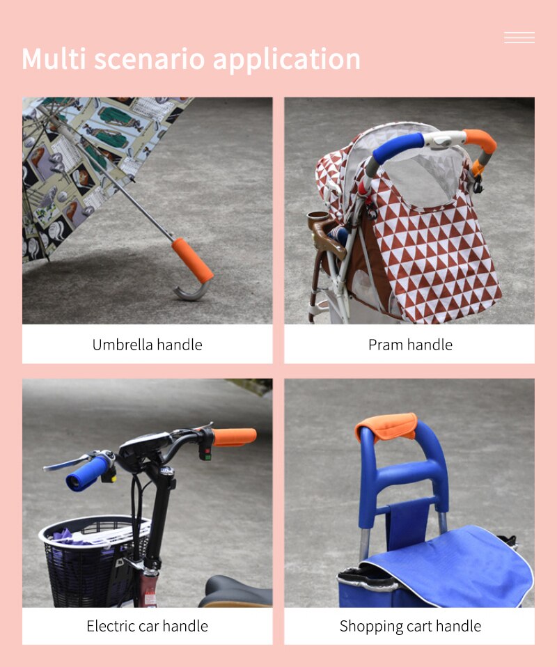 1 szt. Wózek dziecięcy uchwyt akcesoria pokrowiec ochronny pokrowiec na poręcz wózek podłokietnik Obudowa ochronny