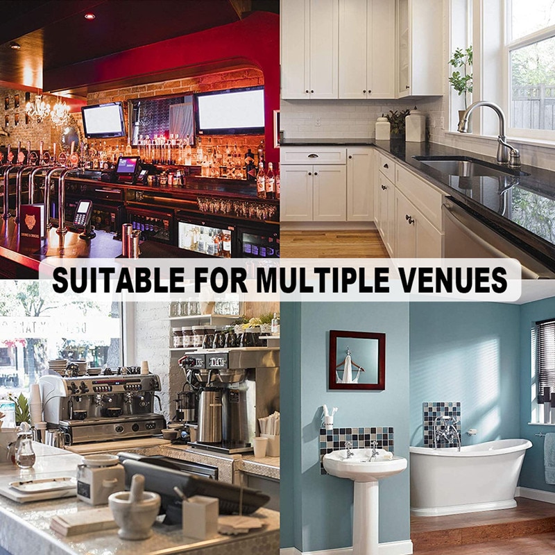 Automatic Glass Cup Washer High Pressure Bar Kitchen Beer Milk Tea Cup Cleaner Sink Accessories