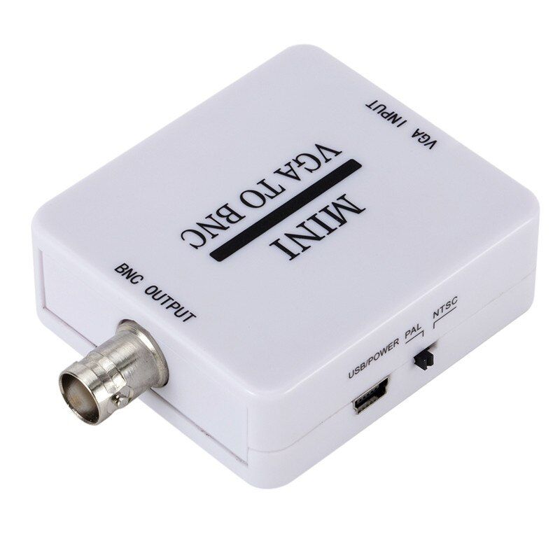 VGA To BNC Converter Computer Connected To Monitor Q9 Host Video Conversion Box TV AV Interface Can Be OEM