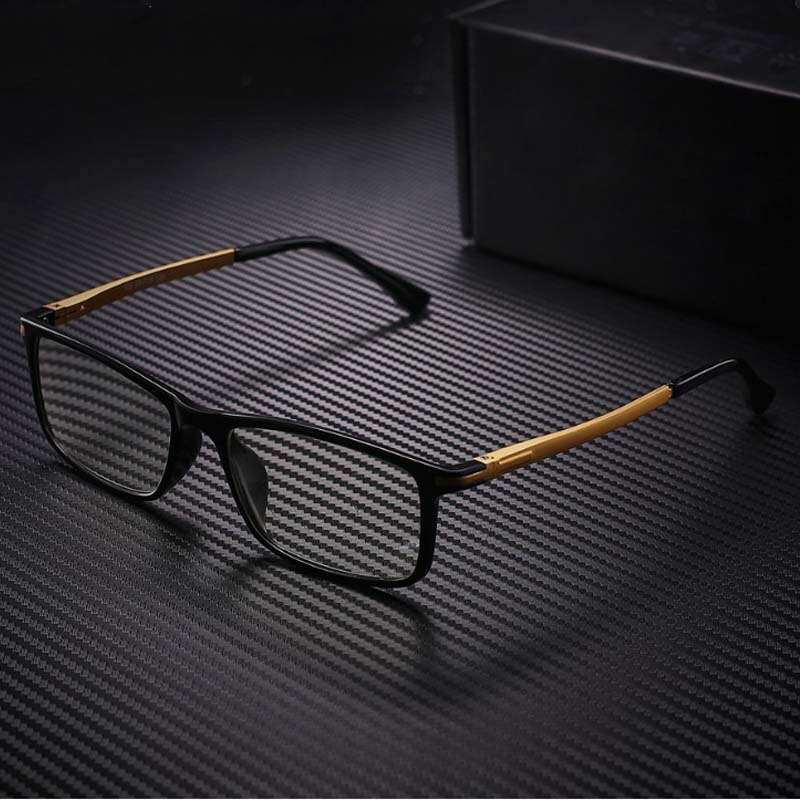 high-end men and anti-blue reading glasses anti-fatigue anti-radiation reading glasses