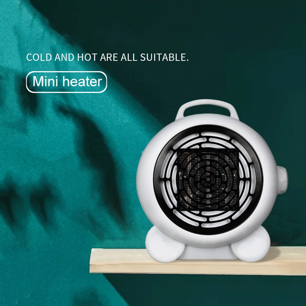 1000W Mini Electric Heater Portable Home Heating Fan Small Sun Desktop Heating Machine Low Noise Warm Air Blower Warmer Fan