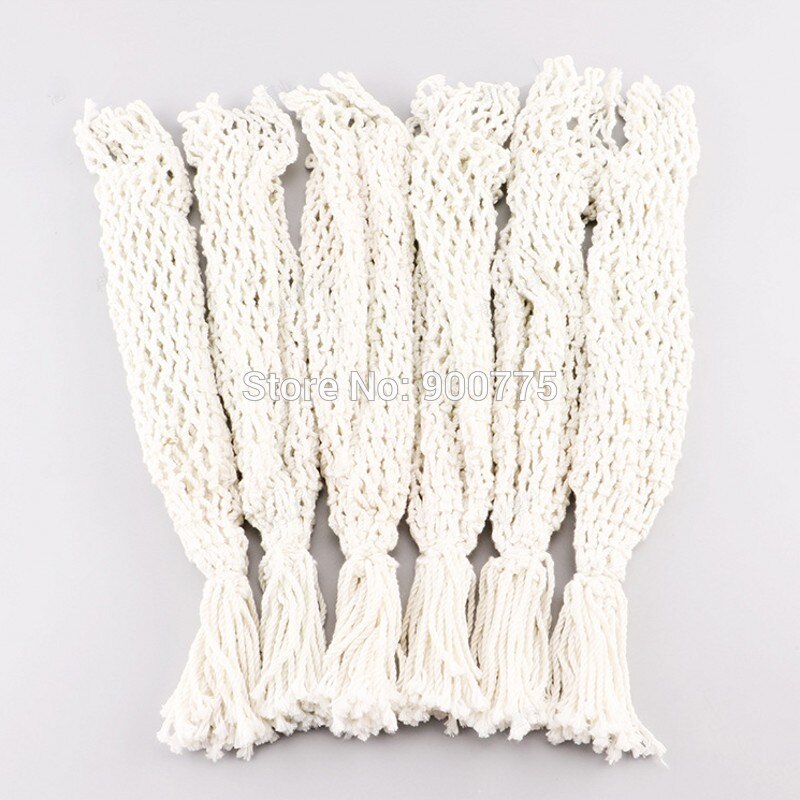 Pool Snooker Billiard Table Pockets White Cotton Nets Set of 6 Replacement pouches -29CM