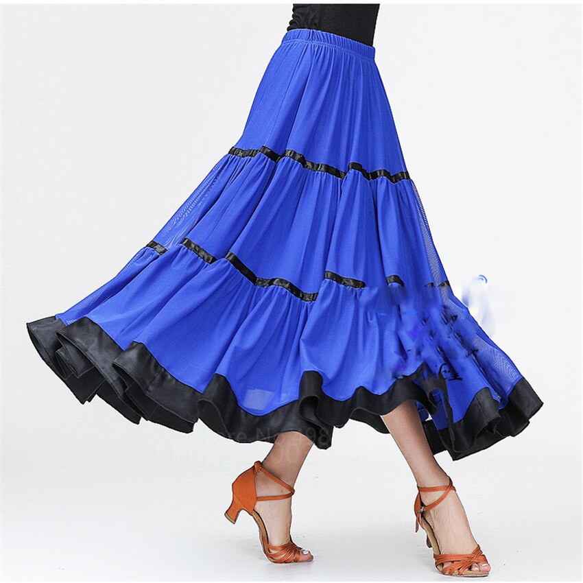 Flamenco Kleid Zigeuner Tanzen Kleidung Bühne Leistung tanzen Kostümich Spleißen Felsen Frauen Weibliche Elegante Tänzerin Wettbewerb