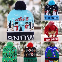 Kerstmis Vrouwen Gebreide Muts Winter Warming Beanie Hoeden Cap Met Bal Voor Meisjes Dames Outdoor X85