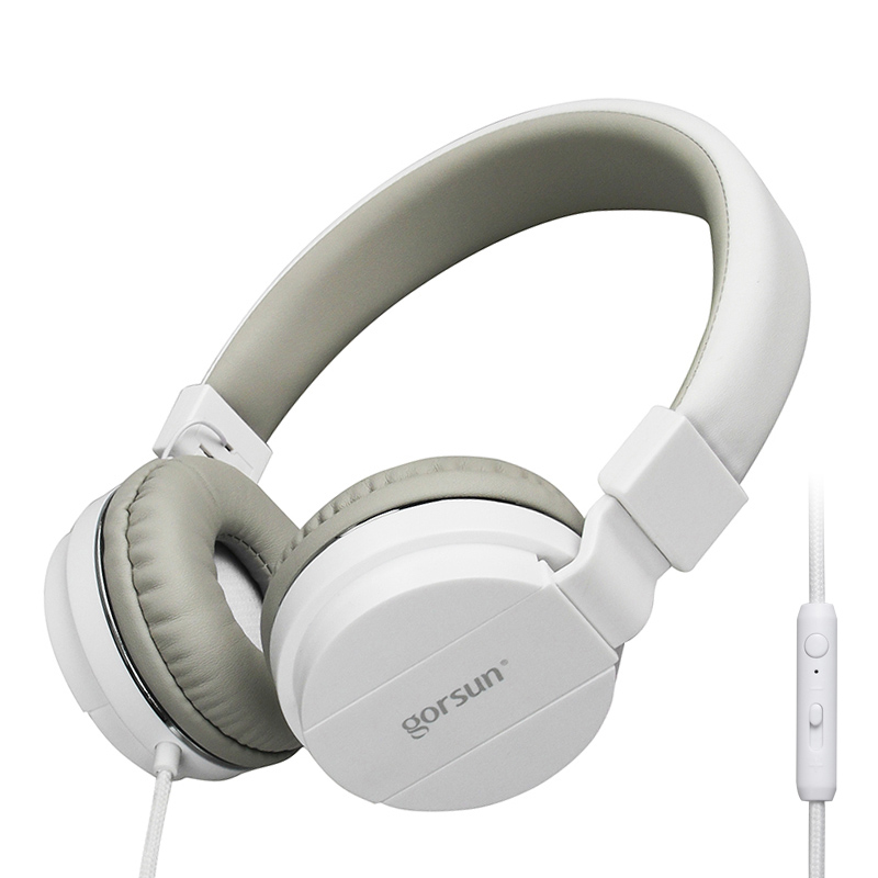 Gorsun GS779 Hoofdtelefoon Met Microfoon volumeregeling Over Ear Headsets Bass Sound Muziek voor PC Telefoon