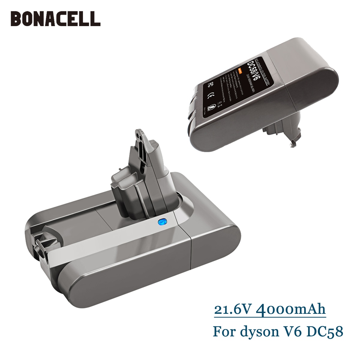 4.0Ah Replacement Battery for Dyson V6 SV04 DC58 DC59 DC61 DC62 DC72 DC74 Absolute Animal SV03 SV04 SV05 SV06 SV07 SV09
