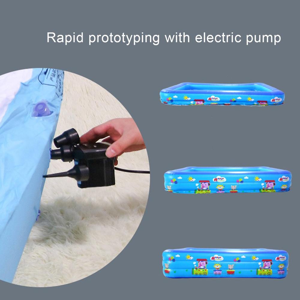 220V EU Stecker Für Zu Hause Verwenden Aufblasbare Pumpe Elektrische Luft Matratze Camping Pumpe Luft Kompressor Tragbare Inflator Luftpumpe