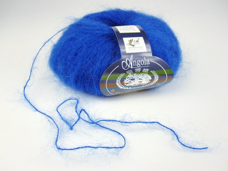200 gram goedkope Mohair Wol Garen dunne kasjmier garen 8 ballen (25g/bal)