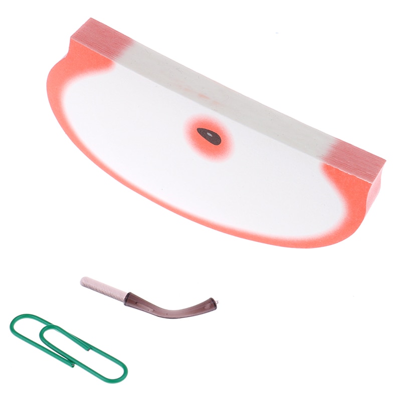 Cute Fruit Apple Sticky Note Memo Pads Portable Scratch Paper Notepads