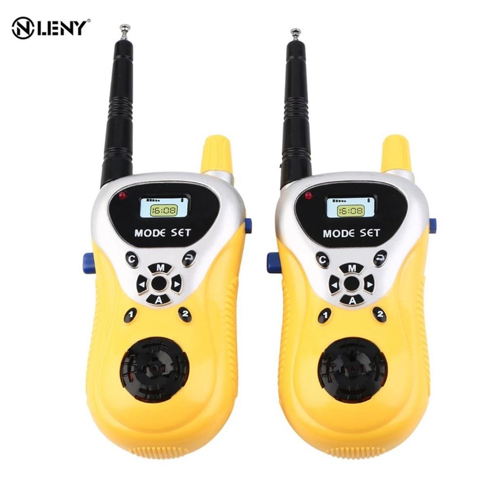 2 pièces/lot Interphone enfants électronique talkie-walkie enfant Mini portable deux voies Radio Interphone