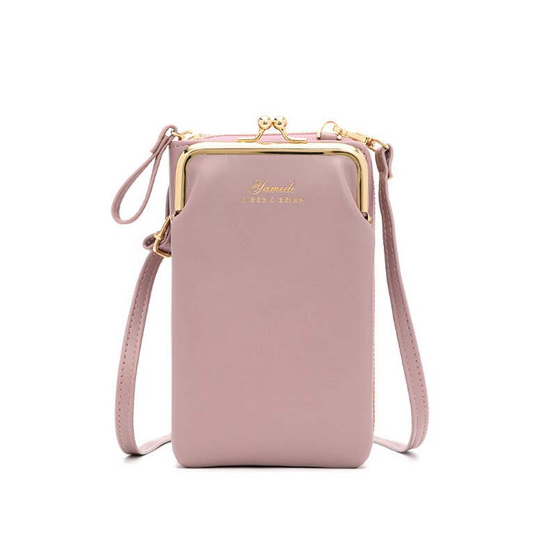 Handytasche, pu-damen-umhängetasche, Bote Tasche: Lila