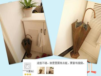 American retro floor umbrella bucket household umbrella storage bucket rain gear storage rack wrought iron anti-rust