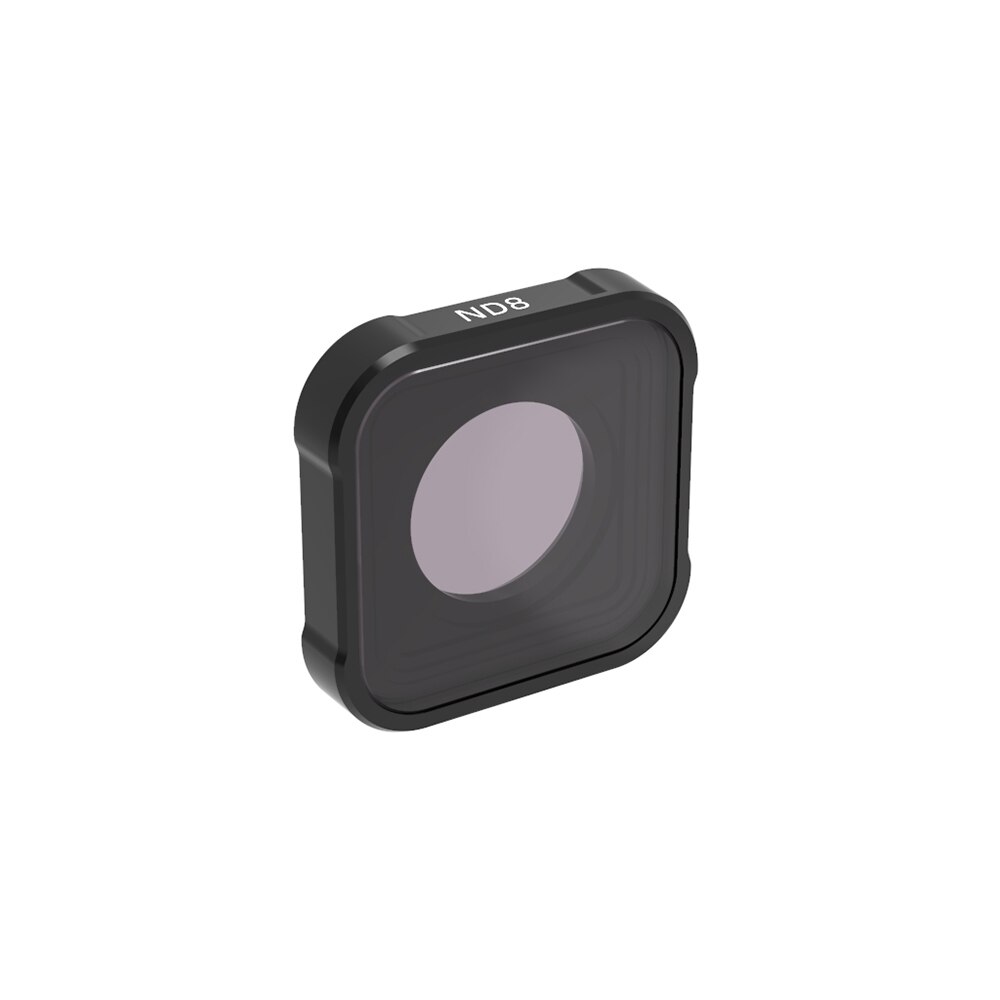 Gopro hero 9 filtros de lente de cor conjunto uv/cpl/nd4/8/16/32/64 filtros de lente para go pro hero 9 acessórios de câmera de ação preta: ND8