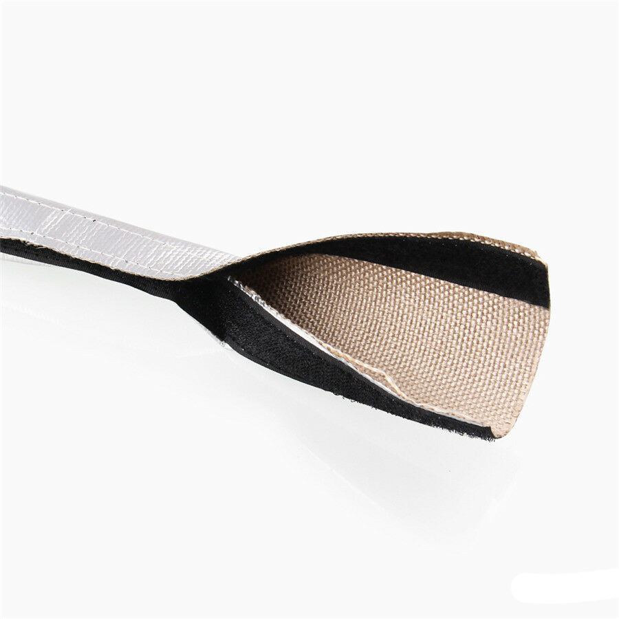 Car Metal Heat Shield Sleeve Insulated Wire Hose Cover Wrap Loom Tube Heat Shielding Sleeve Car Accessories