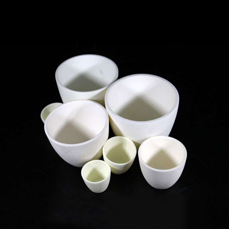 99.5% corundum crucible/Alumina ceramic crucible/25ml high purity/Temperature resistance 1600 degree / sintered ceramic crucible