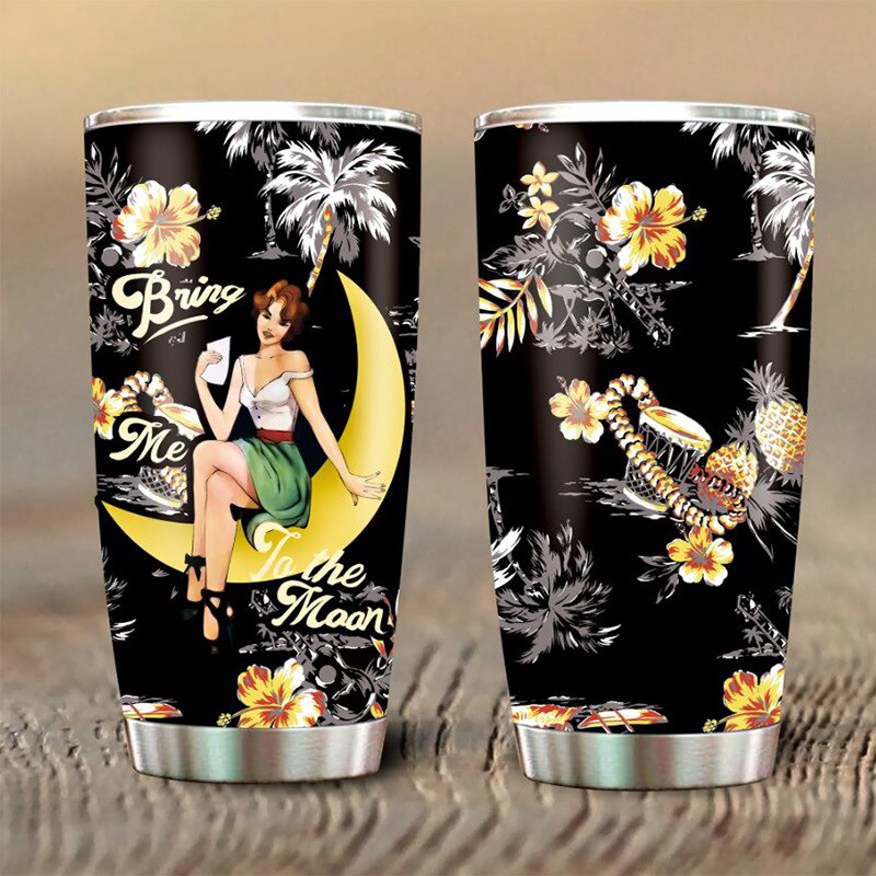 Al aire libre Camping taza de beber zumo té cerveza tazas 500 ml 304 tazas de café de acero inoxidable: B