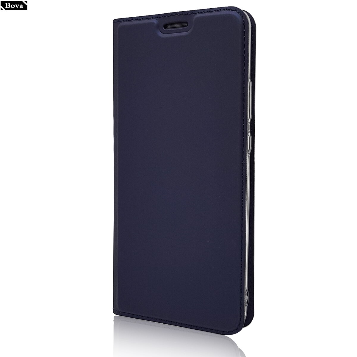 Ultra-thin Magnetic attraction Cover Case for Huawei Mate 10 Pro / Mate 10 Lite / Mate10 matte protective shell: Huawei Mate 10 Pro / Navy Blue