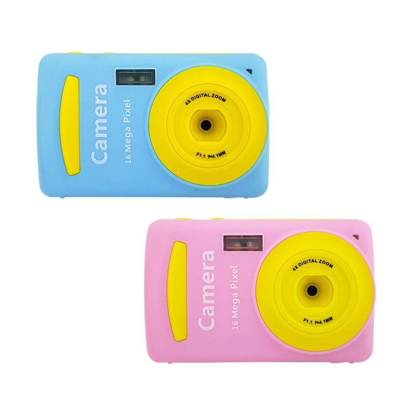 2,4-zoll Bildschirm HD Mini Kinder Digital Kamera Karte Kleine SLR Kamera Cartoon Farbe Puzzle Kamera Kinder Kamera Digital kamera