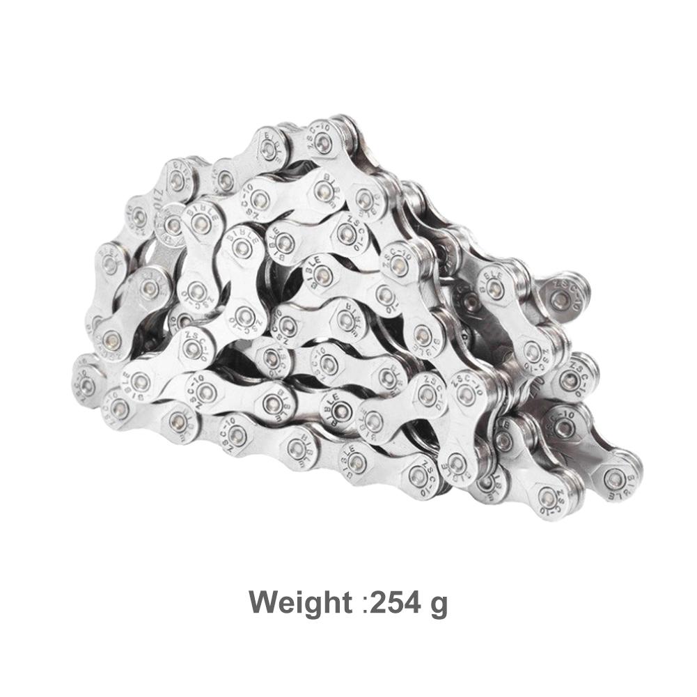 Rust-proof 116 Knots Carbon Chain Steel MTB Road Bicycle Chain Safety and Reliability Long Service Life Link Connector Joints: 11 speed	