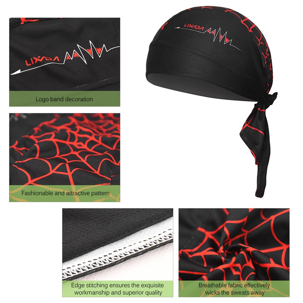 Bandana de cyclisme foulard tête foulard été hommes à séchage rapide Ciclismo Pirate capuche bandeau moto vélo écharpe bandana de cyclisme