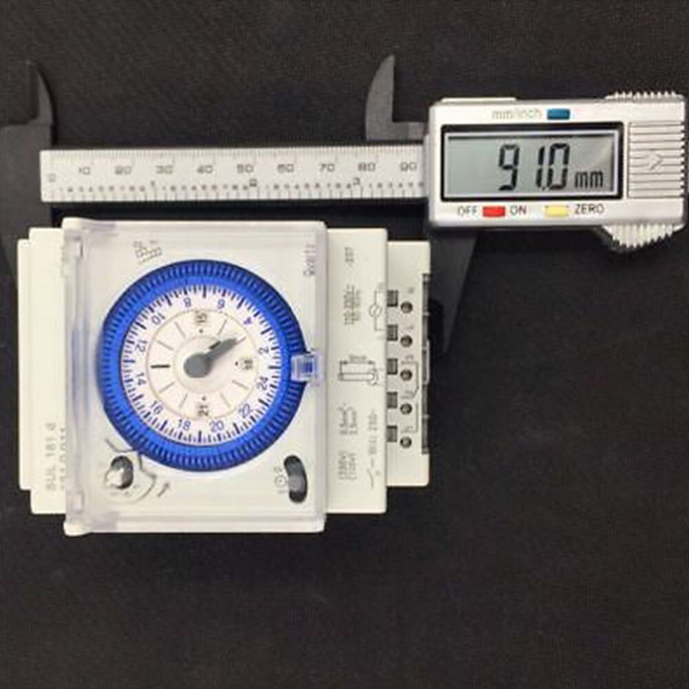 Analog Mechanical Timer Switch 110V-220V 24 Hours Daily Programmable UK Mechanical Timer Timer Timer Control