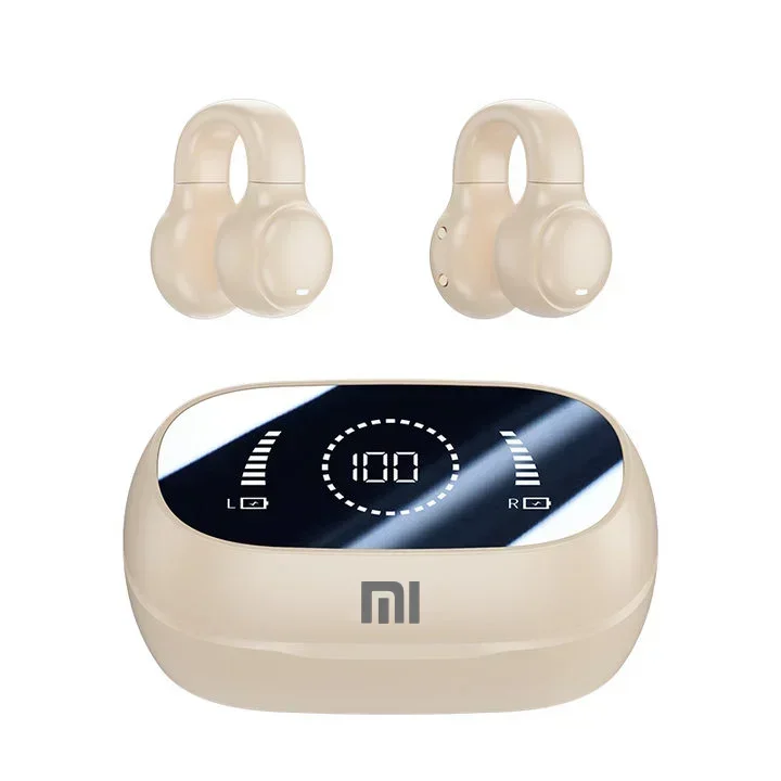 Xiaomi  m47 draadloze oordopjes, bluetooth-headset, oplaadbaar, ruisonderdrukking, bone sports, met microfoon, draadloze hoofdtelefoon: Blauw