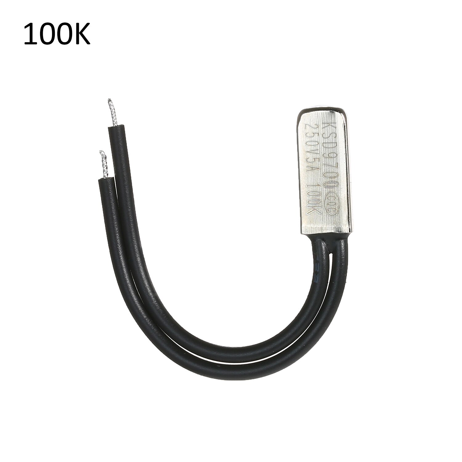 5pcs KSD9700 N.O Temperature Switch Normally Opened Thermal Switch Thermostat Thermal Protector Pack of 5pcs Heat Protector: 100 Celsius