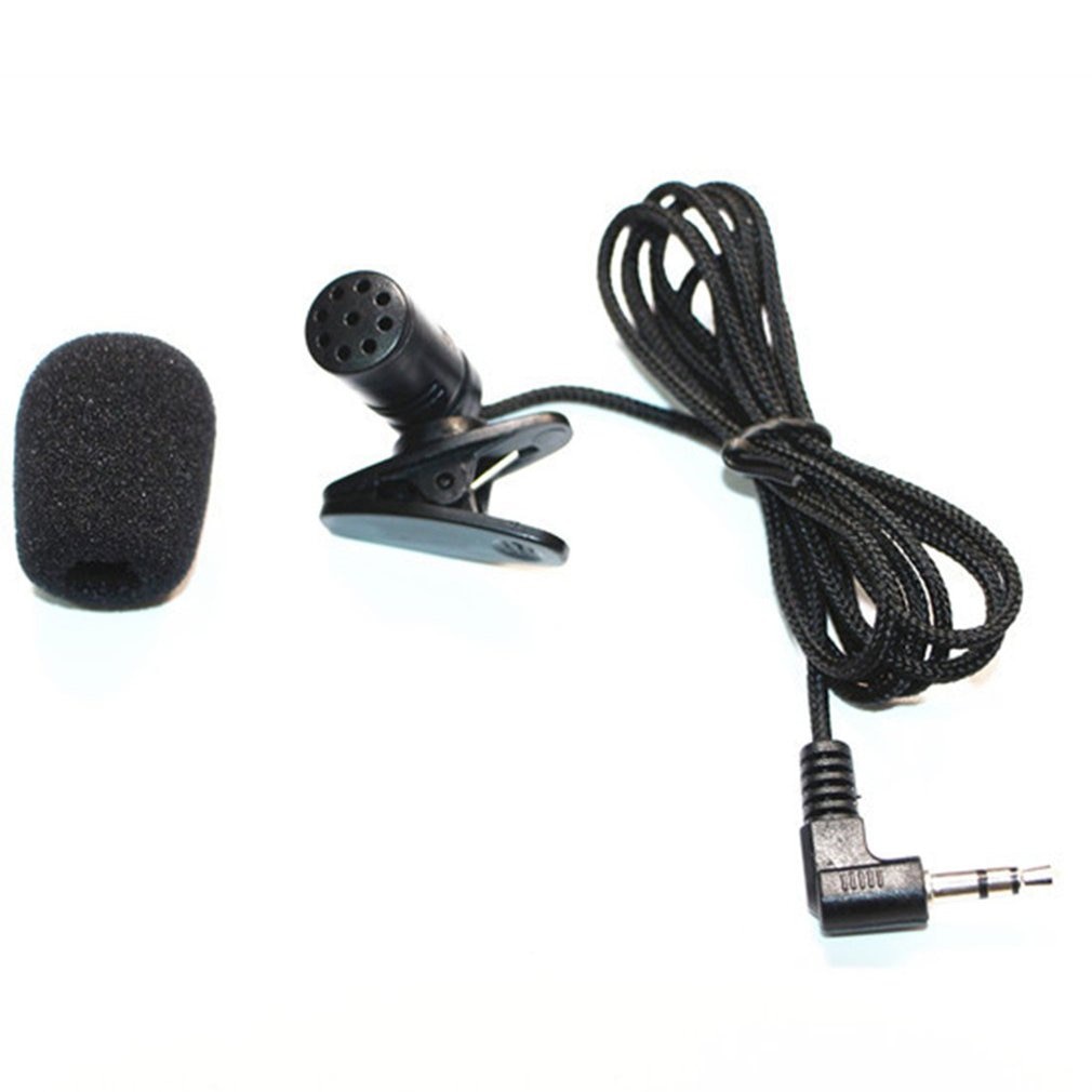 3.5Mm Mini Clip-On Lavalier Microphone Recording Microphone For Mobile Phone Laptop Microphone Microphone Amplifier