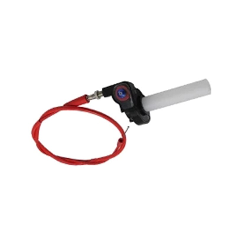 22mm Aluminum Acerbs Throttle Grip Quick Twister + Throttle Cable CRF50 70 110 IRBIS 125 250 Dirt Bike Motorcycle: Red