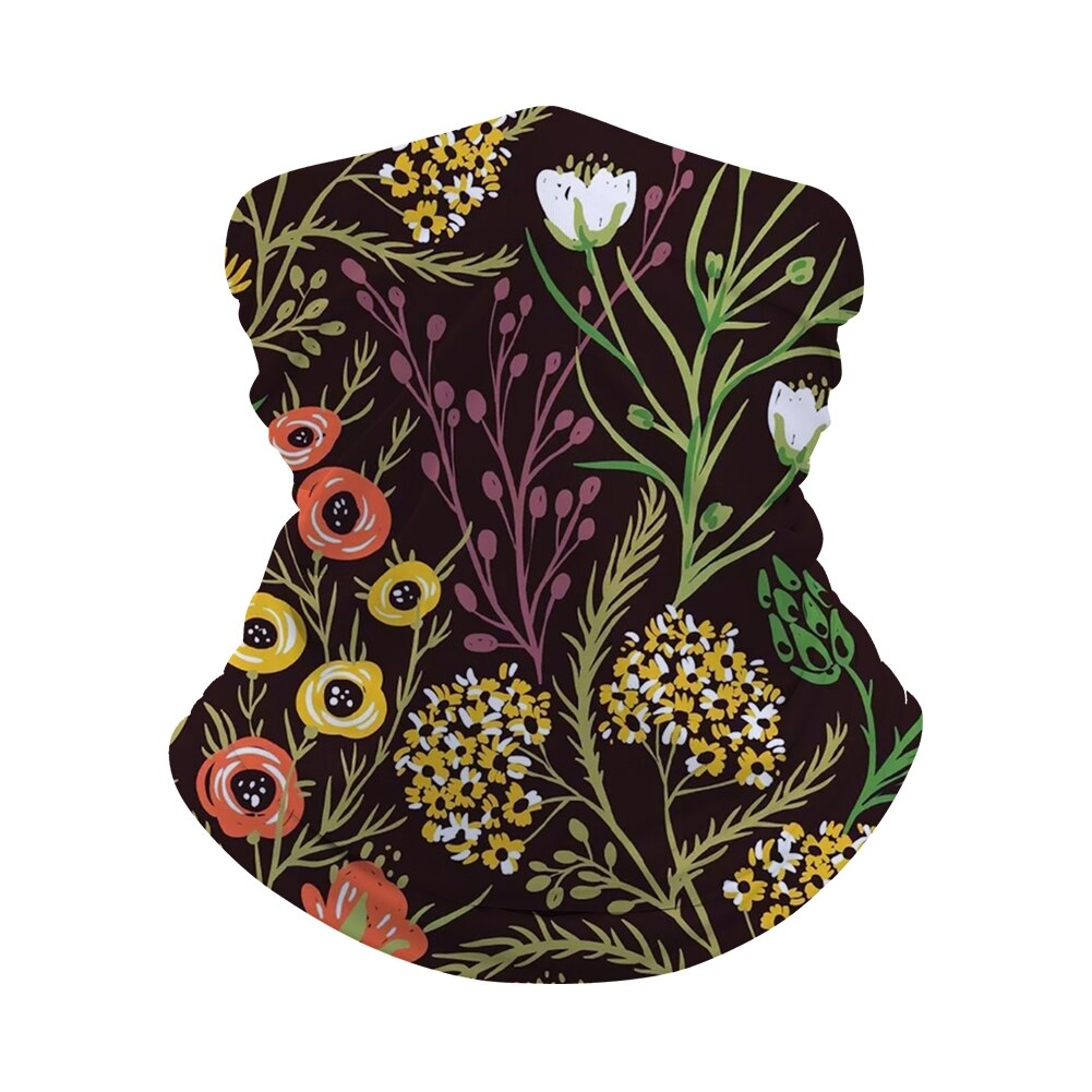 Pétales de fleurs Polyester enfants Tube Bandana sans couture guêtre Tube de motard Bandana écharpe bonnet bonnet cagoule chapeaux: I