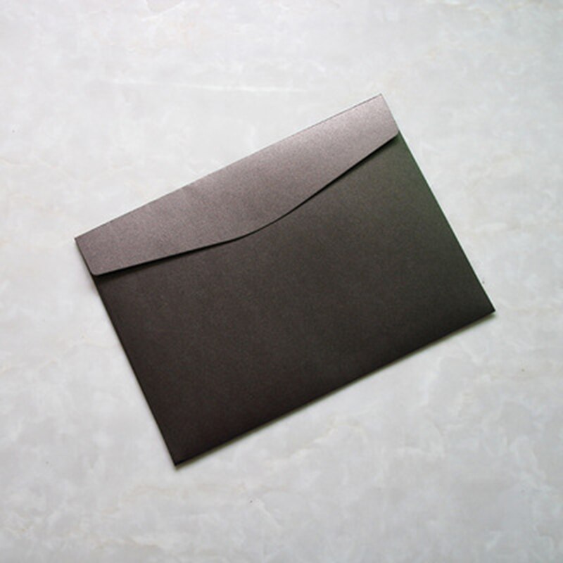 Lot de 20 enveloppes en papier Kraft, format A4, 5 couleurs, grande taille, Vintage, papeterie, pour documents: Dark Gold