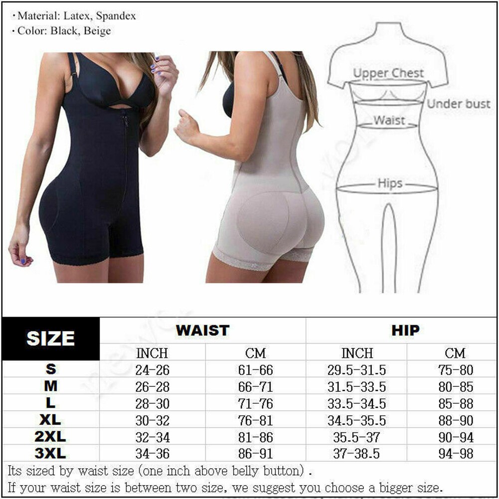 Womens Slimming Body Shapewear Post Parto Surgery Girdle Sling Push up Body Shape Building