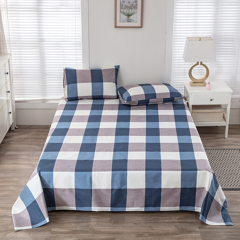 1pc vanntett, mattet, overdimensjonert sengeteppe, inkontinensbeskyttelse, urinveispute, støvtett, vaskbart: 180*220cm / Blå
