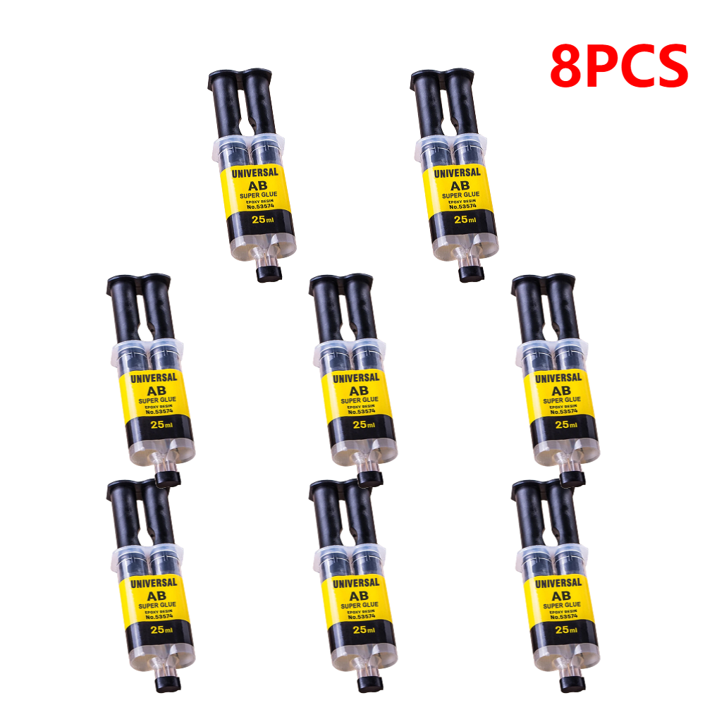 Universal epoxyharpiks ab lim til glas metal keramik træbearbejdning vandtæt reparation stærk klæbemiddel lim super flydende lim: Søblå