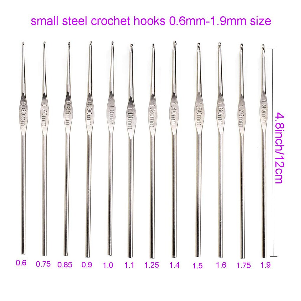 100pcs Crochet Hook Set Yarn Knitting Needles Sewing Tools Full Set DIY Crochet Craft Tools