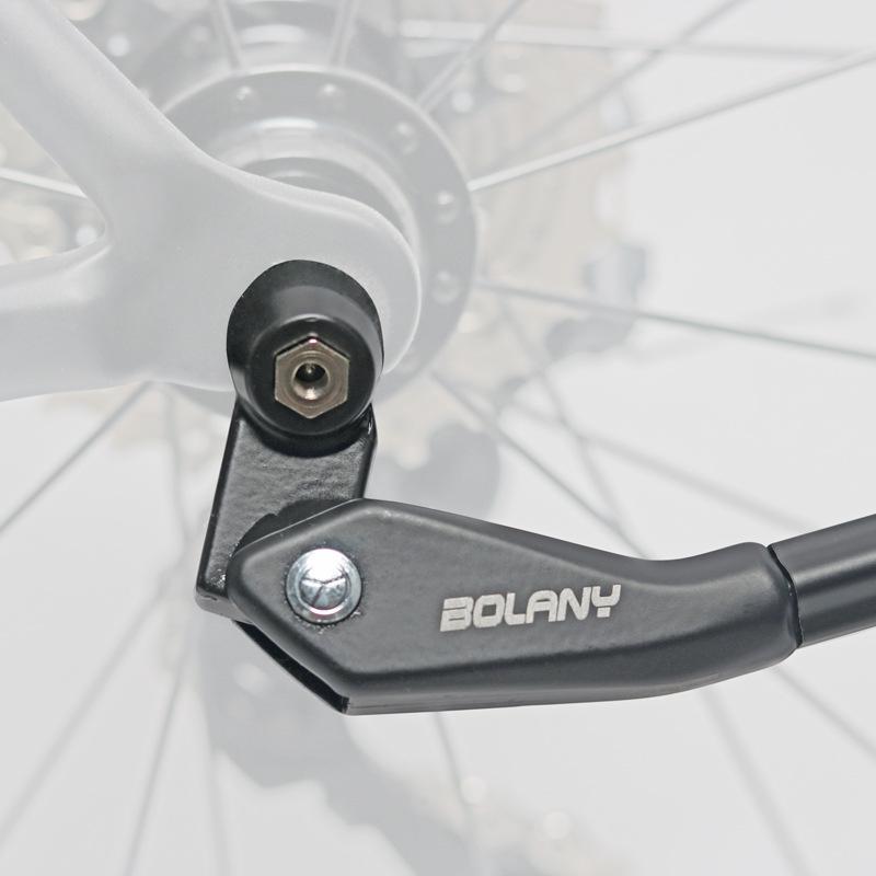 Pata de cabra ajustable para bicicleta, soporte lateral para bicicleta de montaña y carretera, 36-42cm