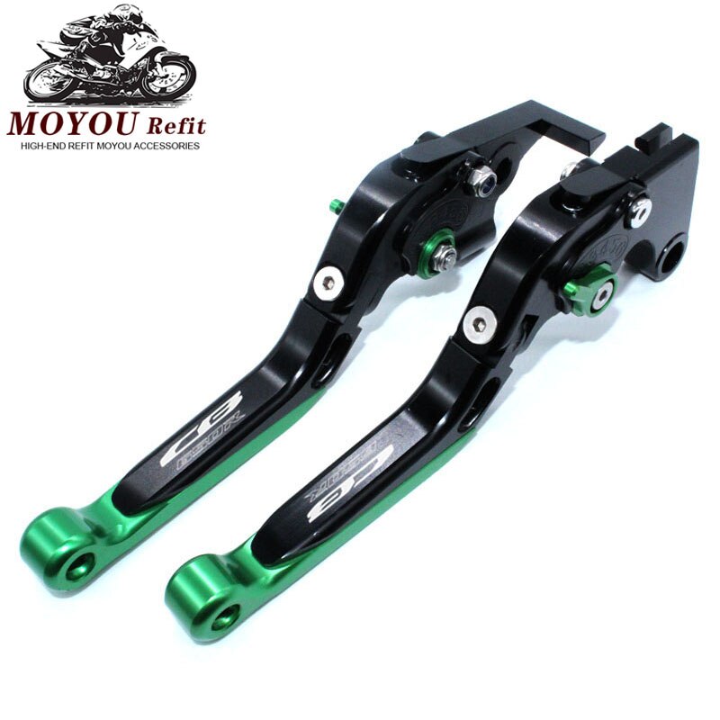 Für HONDA CB650R CB 650R Motorrad Zubehör CNC Verstellbare Falten Erweiterbar Bremse Kupplung Hebel: D