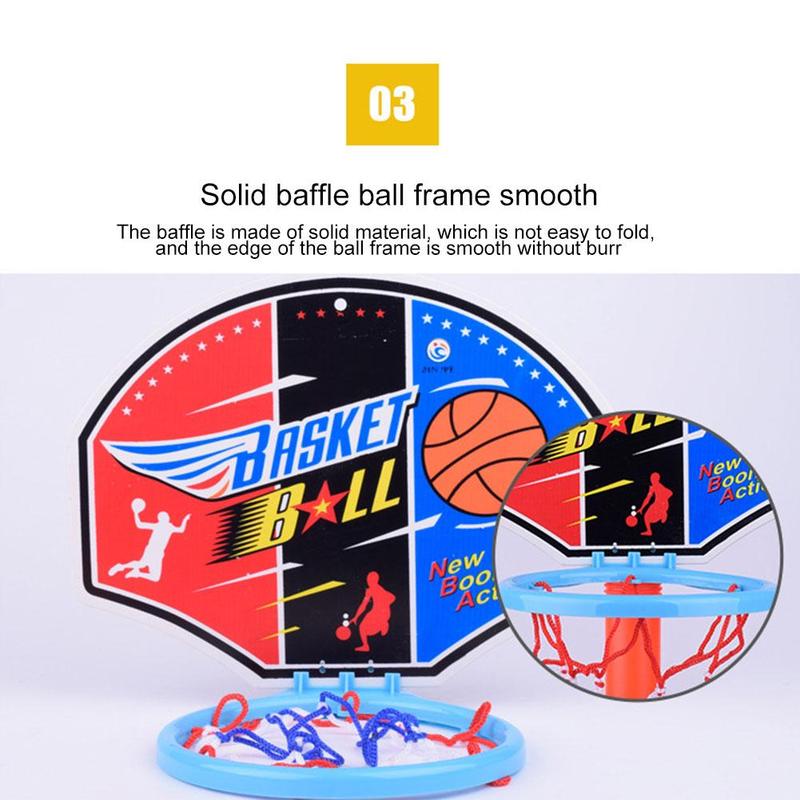 freundlicher Basketball Spielen einstellen draussen Sport Verstellbaren Ständer Korb Halfter Band Ziel Spiel Mini drinnen freundlicher Hof Spiel Junge Spielzeug